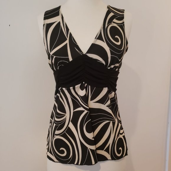 Mixed Brands Four Top Bundle Black and White/Cream/Brown - Picture 10 of 13